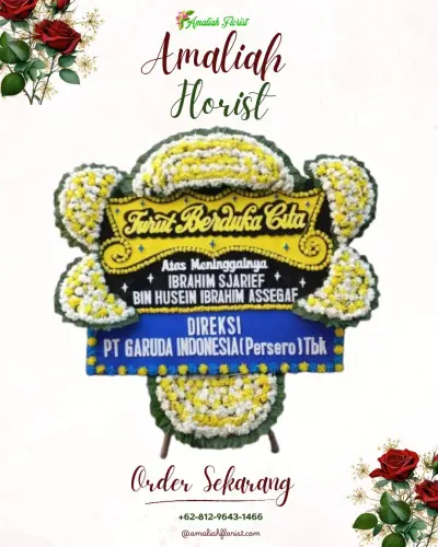 Papan Bunga Duka di Sudimampir Lor