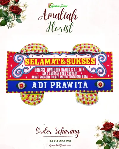 Karangan Bunga Ucapan Selamat di Sudimampir Lor